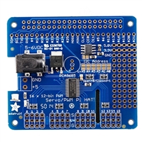 Adafruit Industries 16-Channel PWM / Servo HAT for Raspberry Pi - Mini Kit