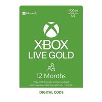 Microsoft Xbox Live - 12 Month