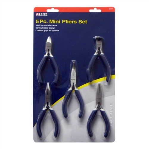 Pliers Set with Comfort Grips, 5-Piece