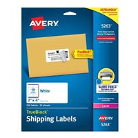 Avery 5263 TrueBlock Shipping Labels
