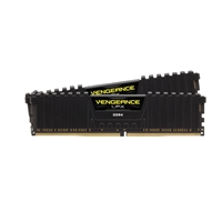 Corsair Vengeance LPX 16GB (2 x 8GB) DDR4-3000 PC4-24000 CL15 Dual Channel Desktop Memory Kit CMK16GX4M2B3000 - Black