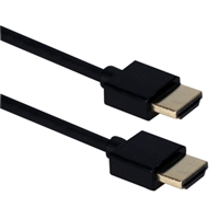 QVS HDMI Male to HDMI Male High Speed UltraHD Cable w/ Ethernet 10 ft. - Black