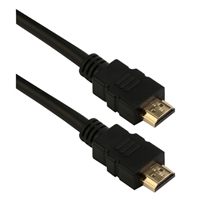 QVS HDMI Male to HDMI Male UltraHD Cable w/ Ethernet 65 ft. - Black
