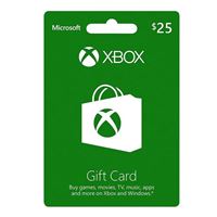 Microsoft Xbox Game Card - $25