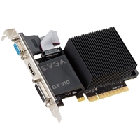 GeForce GT 710 Passive 2GB DDR3 PCIe Video Card