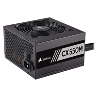  CX550M 550 Watt 80 Plus Bronze ATX Semi-Modular Power Supply