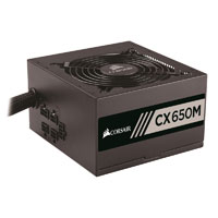  CX650M 650 Watt 80 Plus Bronze ATX Semi-Modular Power Supply