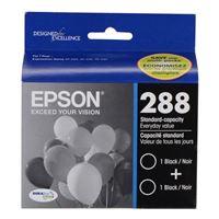 Epson 288 Black Ink Cartridge Dual Pack