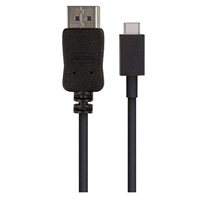 Accell USB 3.1 (Gen 1 Type-C) Male to DisplayPort 2.1 Male 6 ft. - Black