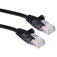 QVS 150 Ft. CAT 6 Stranded Snagless Ethernet Cable - Black