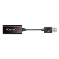 Sound Blaster G3 Portable Plug-and-Play USB-C DAC Amp for