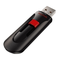SanDisk 16GB Cruzer Glide USB 2.0 Flash Drive - Black
