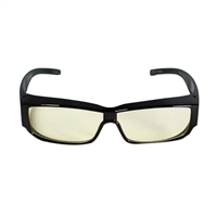 HornetTek Anti Blue Light Computer Glasses with Pouch and Cloth Yellow Lens