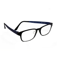 HornetTek Anti Blue Light Computer Glasses with Pouch and Cloth Blue Frame
