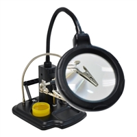 Elenco LED Magnifying Lamp with Third Hand