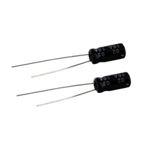 NTE Electronics Aluminum Electrolytic 1uf 50V Capacitor - 2 Pack