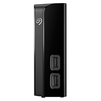 Seagate Backup Plus Hub 4TB USB 3.1 (Gen 1 Type-A) 3.5&quot; Desktop External Hard Drive - Black