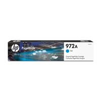 HP 972A Cyan Original PageWide Ink Cartridge