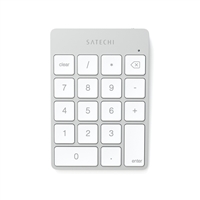Satechi Slim Rechargeable Aluminum Bluetooth Keypad - Silver