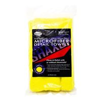 Shaxon Microfiber Detailing Towels, 2 Pack