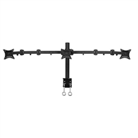 SIIG CE-MT0R12-S3 Triple Articulating Desk Mount for Monitors 13&quot;- 27&quot;