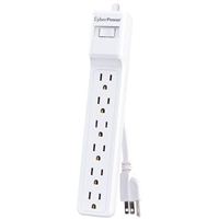 CyberPower Systems 6-Outlet 500J Surge Protector - White