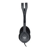 Logitech H111 Stereo Wired Headset - Gray