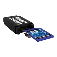 Delkin Devices USB 3.0 Dual Slot SD & microSD Travel Reader