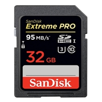 SanDisk 32GB Extreme Pro SDHC Class 10/ UHS-3/ V30 Flash Memory Card