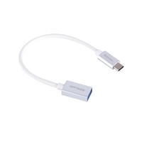 EZQuest Inc. USB 3.1 (G2 Type-C) Male to USB 3.1 (G2 Type-A) Female Adapter - White