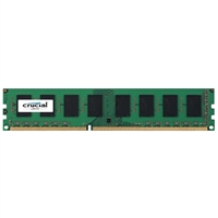  4GB (1 x 4GB) DDR3L-1600 PC3L-12800 CL11 Single Channel Desktop Memory Module CT51264BD160BJ - Green