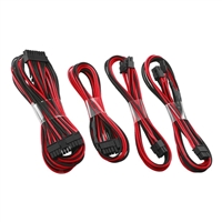CableMod C-Series RMi/RMx Basic Cable Kit - MC Edition - Black/Red