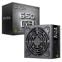 EVGA SuperNova 650 G3 650 Watt 80 Plus Gold ATX Fully Modular Power Supply