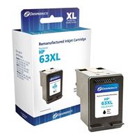 Dataproducts Remanufactured HP 63XL High Yield Black Ink Cartridge