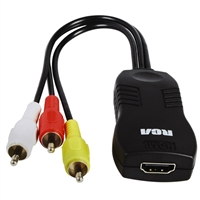 RCA HDMI to Composite Video Adapter