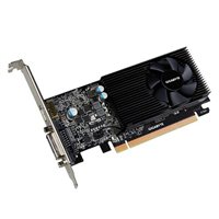 Gigabyte NVIDIA GeForce GT 1030 Low Profile Single-Fan 2GB GDDR5 PCIe 3.0 Graphics Card