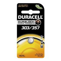 Duracell 303/357 1.5 Volt Silver Oxide Button Cell Battery - 1 Pack