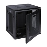 CyberPower Systems 12U Carbon Wall Mount Enclosure  - Black