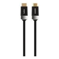 Belkin HDMI Male to HDMI Male 24k Gold Plated Premium High Speed Cable w/ Ethernet 6.6 ft. - Black