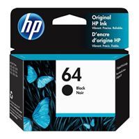 HP 64 Black Original Ink Cartridge