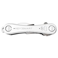 KeySmart Pro Compact Key Holder w/ Tile Smart Location - White