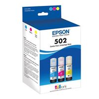 Epson 502 Color Ink Bottle 3-Pack