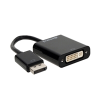 Inland DisplayPort Male to DVI-I Female Adapter - Black