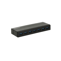Inland 7-Port Powered USB Hub
