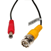  100 ft. Video and Power Cable with extensions for CCTV Security Systems