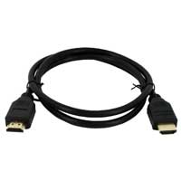 Inland HDMI 1.3 24k Gold Plated Premium High Speed Cable 6 ft. - Black