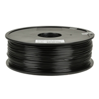 Inland 1.75mm Black ABS 3D Printer Filament - 1kg Spool (2.2 lbs)