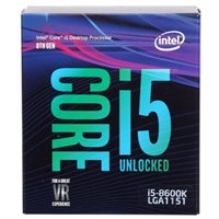  Core i5-8600K Coffee Lake 3.6 GHz LGA 1151 Boxed Processor