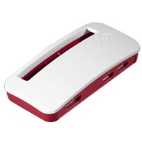 Raspberry PiOfficial Raspberry Pi Zero Case - White/Red