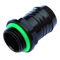 Bitspower G 1/4&quot; Straight Barbed Fitting - Black